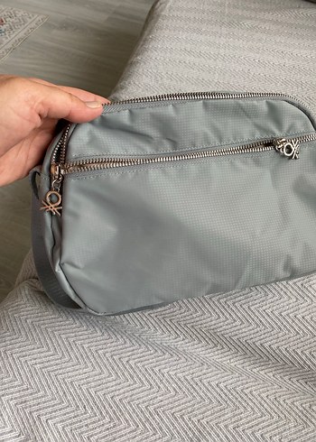 Gri Benetton Kadın Bel Çantası - Görsel 3