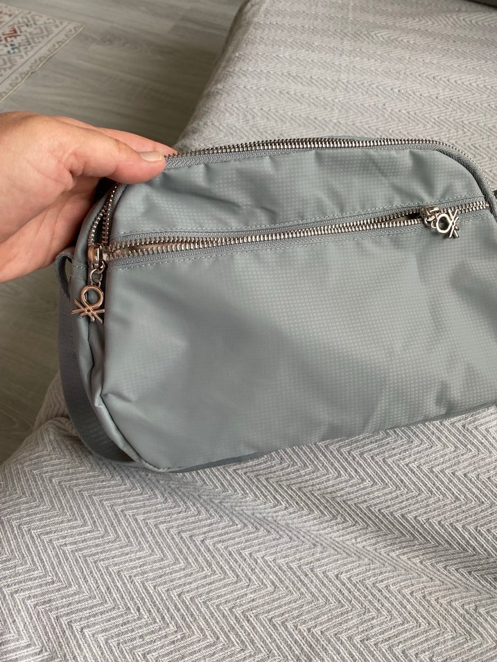 Gri Benetton Kadın Bel Çantası - Görsel 3