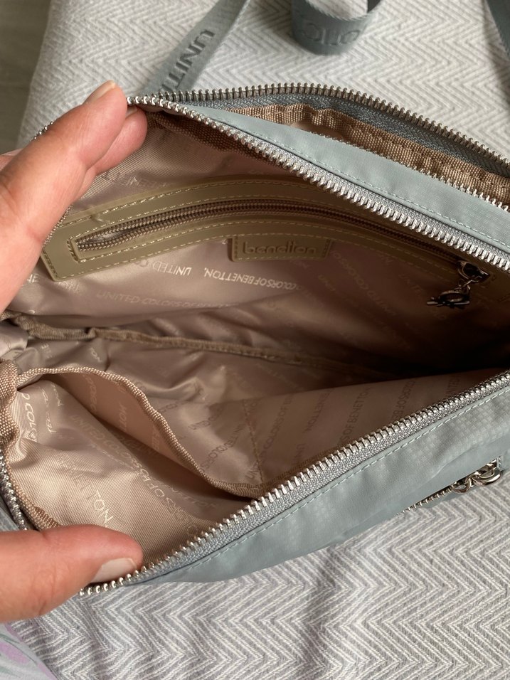 Gri Benetton Kadın Bel Çantası - Görsel 5