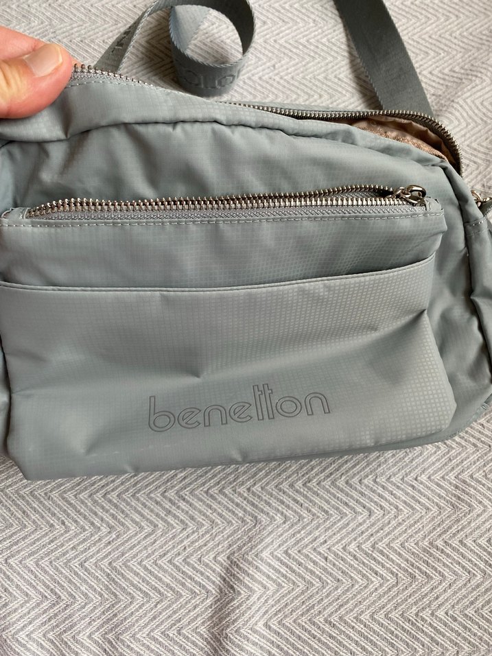 Gri Benetton Kadın Bel Çantası - Görsel 4