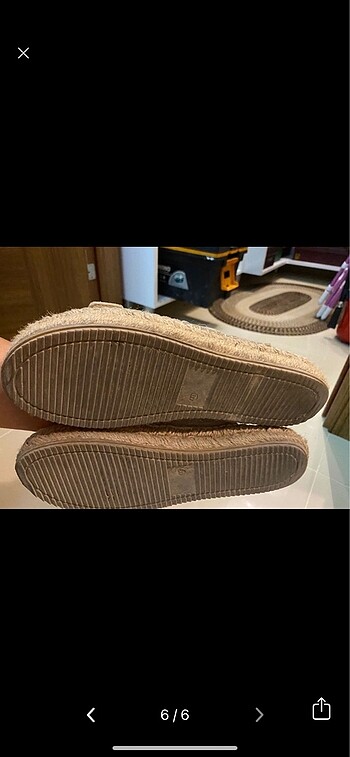 Hasır terlik - Görsel 6