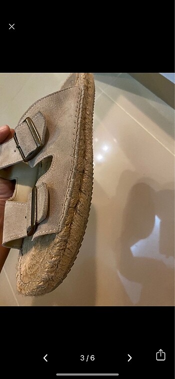 Hasır terlik - Görsel 5