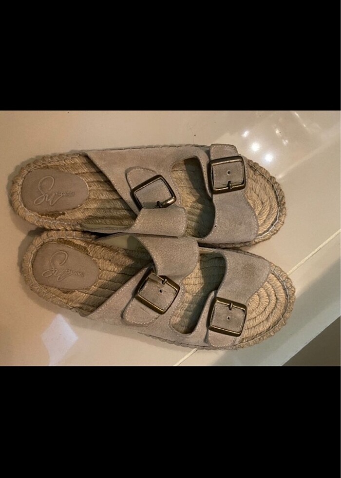 Hasır terlik - Görsel 3