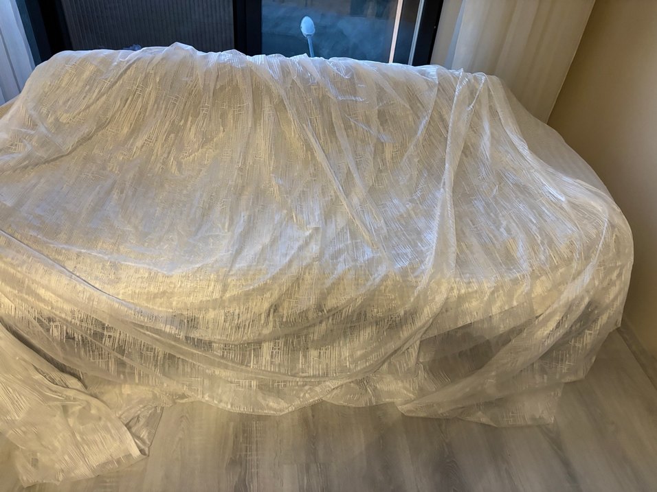 Beyaz Bohem Tarzı Perde - Görsel 2