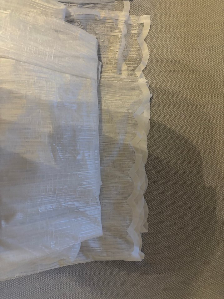 Beyaz Bohem Tarzı Perde - Görsel 5