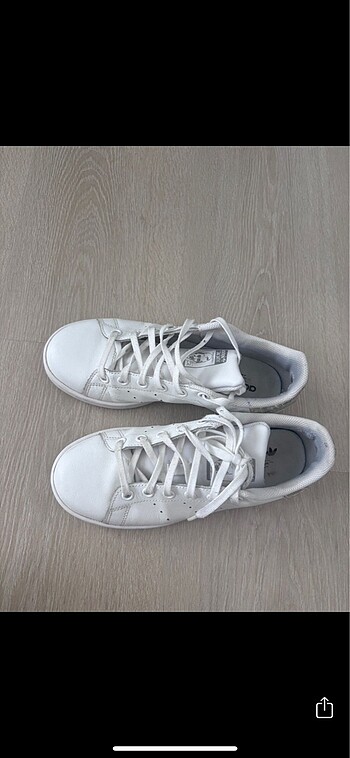 36,5 Beden beyaz Renk Adidas stant smith