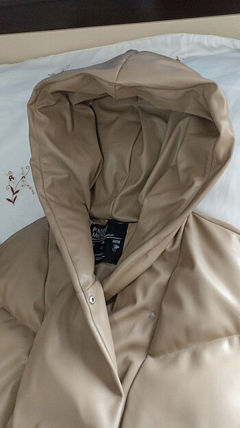 s Beden camel Renk Oversize Mont