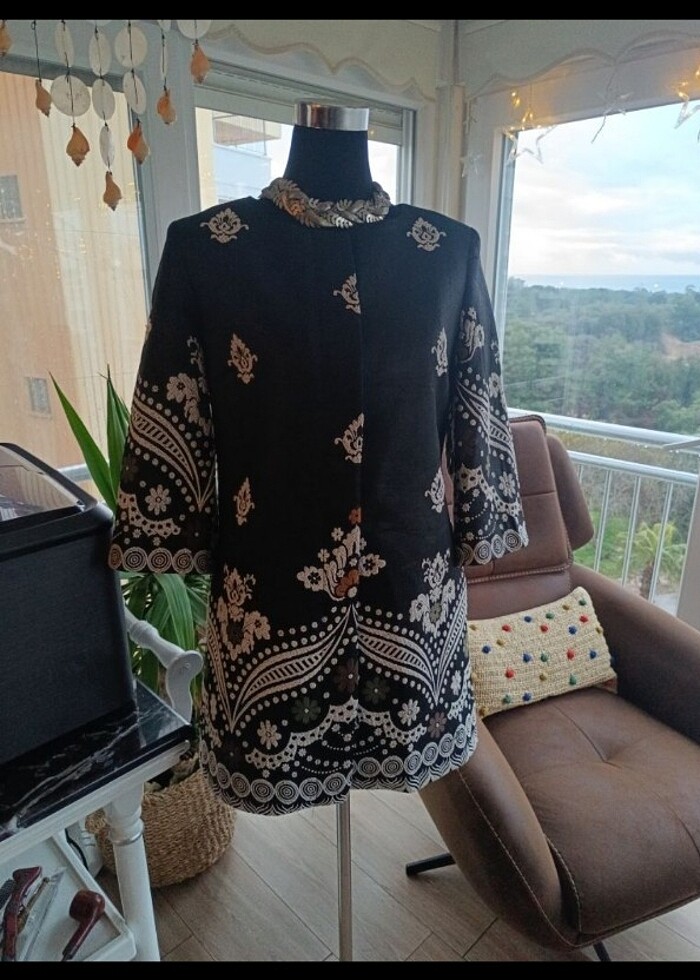 Retro ceket elbise - Görsel 4