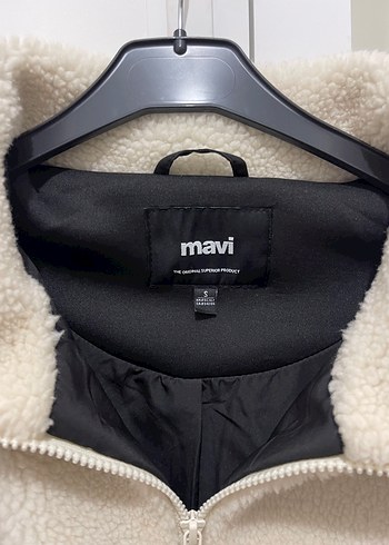 Mavi Peluş Kadın Ceket