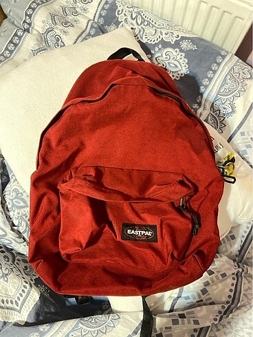 EASTPAK bordo okul çantası orijinal ömür boyu kalite