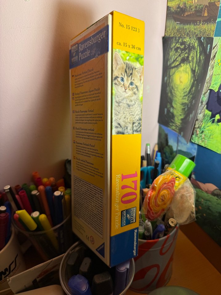 Ravensburger 170 Parça Kedi Puzzle - Görsel 2