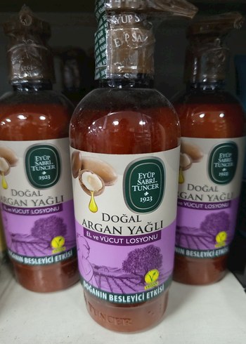 Eyüp Sabri Tuncer Doğal Argan Yağlı El ve Vücut Losyonu