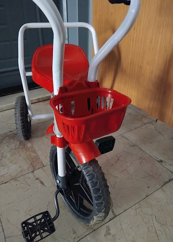  Beden kırmızı Renk Kırmızı Çocuk Üç Tekerlekli Bisiklet