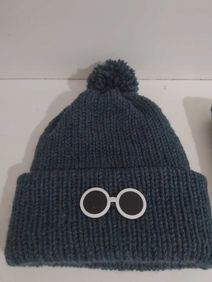 Gri Örgü Çocuk Bere ve Atkı Seti - Görsel 3