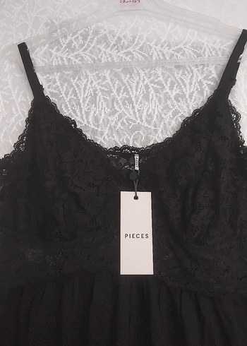 Siyah Dantelli  Gecelik - Görsel 6