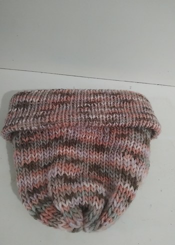 Kadın Örgü Beanie Şapka - Görsel 2