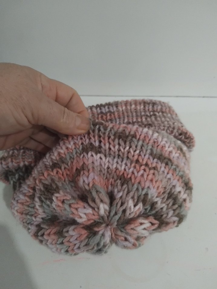 Kadın Örgü Beanie Şapka - Görsel 3