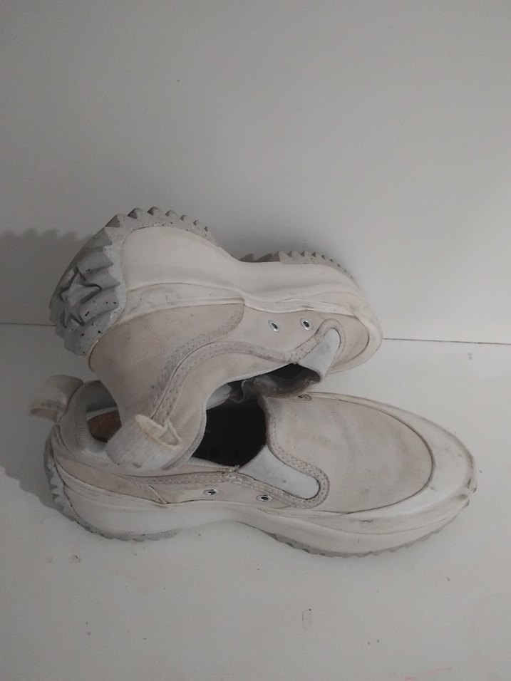 Beyaz kadın Minimalist Günlük Spor Ayakkabı - Görsel 4