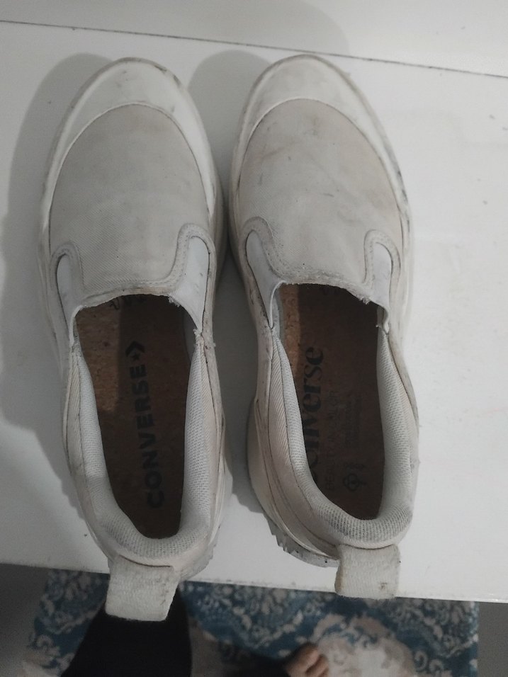 Beyaz kadın Minimalist Günlük Spor Ayakkabı - Görsel 2