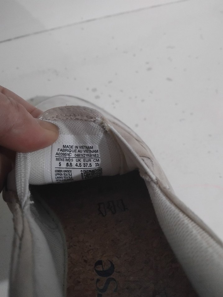 Beyaz kadın Minimalist Günlük Spor Ayakkabı - Görsel 5