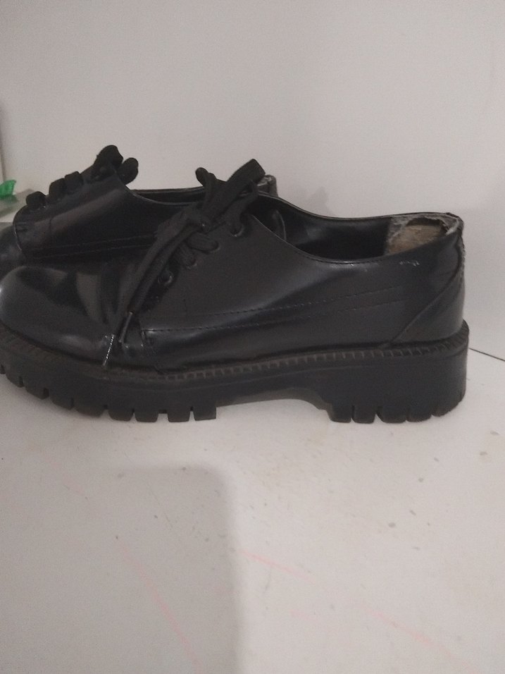 Siyah Kadın Klasik Kauçuk Ayakkabı - Görsel 3