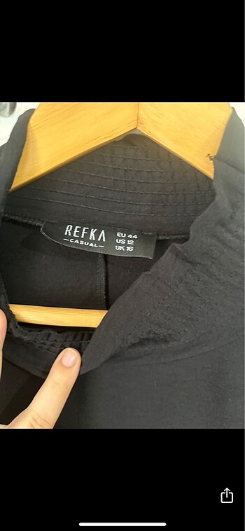 44 Beden siyah Renk Tunik