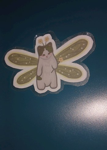 fairy kedili sticker - Görsel 3