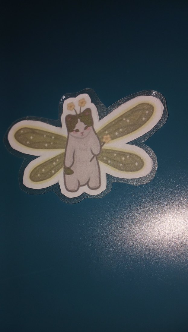 fairy kedili sticker - Görsel 3