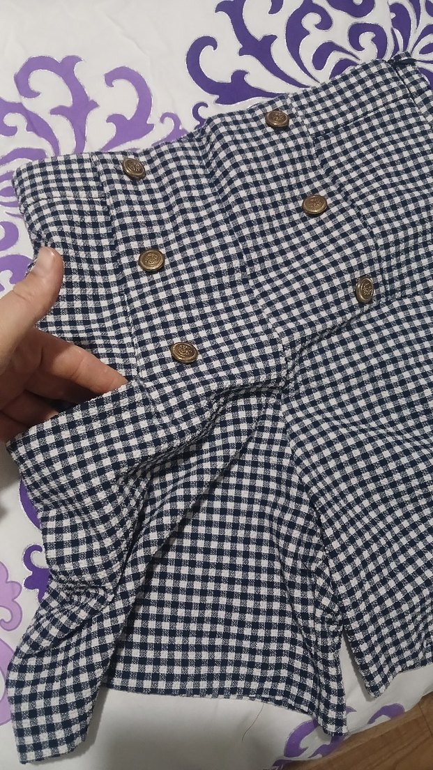 cocuk Düğmeli  Rahat Kesim Şort - Görsel 3