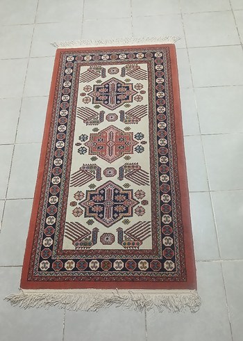 Renkli Desenli küçük paspas Halı - Görsel 2