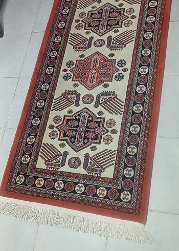 Renkli Desenli küçük paspas Halı - Görsel 3