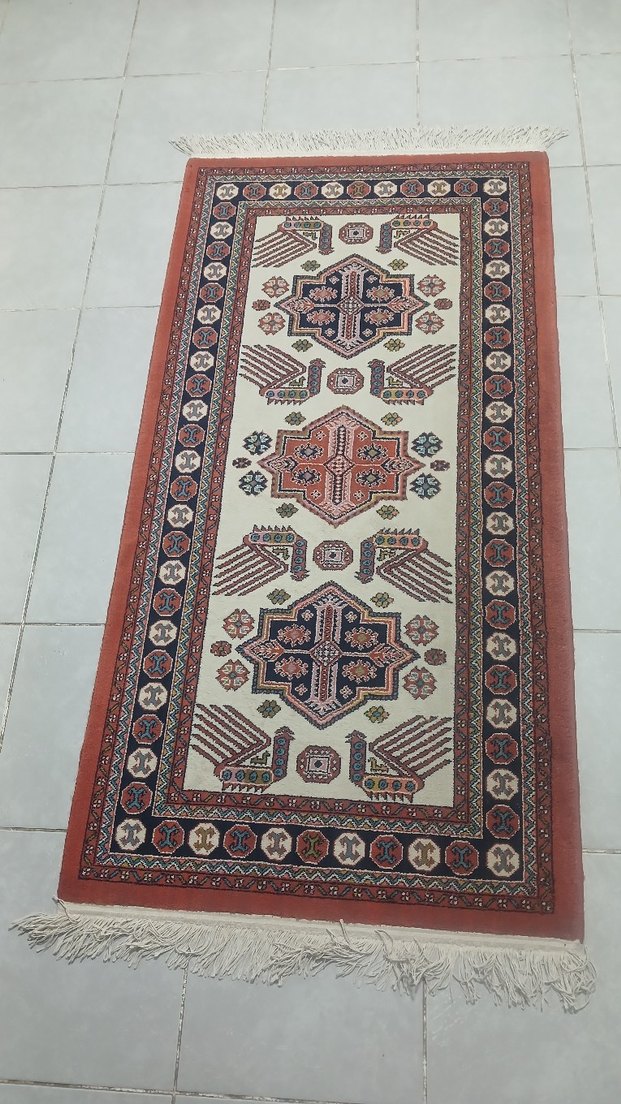 Renkli Desenli küçük paspas Halı - Görsel 5