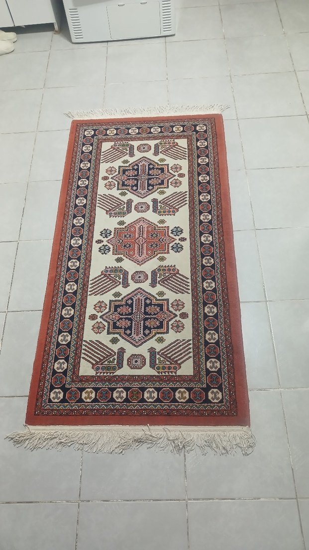 Renkli Desenli küçük paspas Halı - Görsel 2