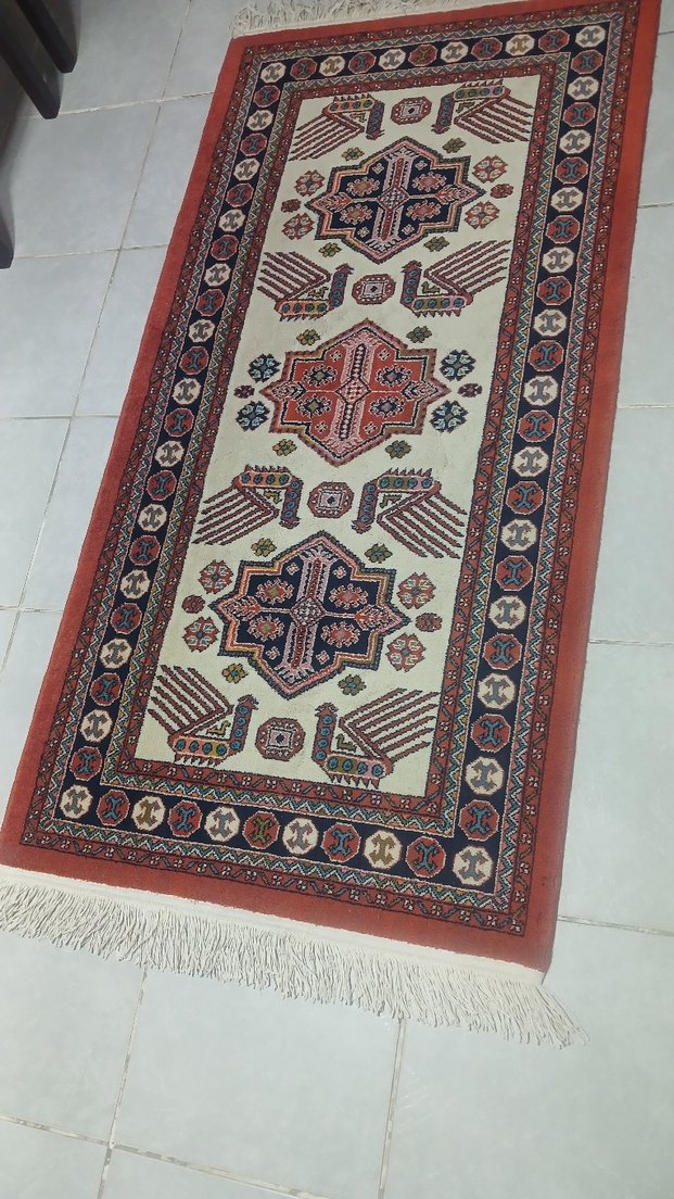 Renkli Desenli küçük paspas Halı - Görsel 3