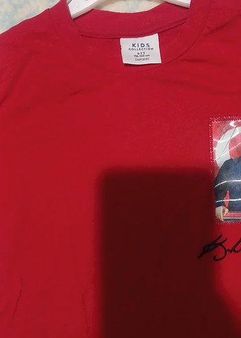 Kırmızı Erkek Çocuk Kısa Kollu Tişört - Görsel 6