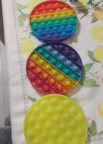 Renkli Yuvarlak Pop It Oyuncak Seti - Görsel 2