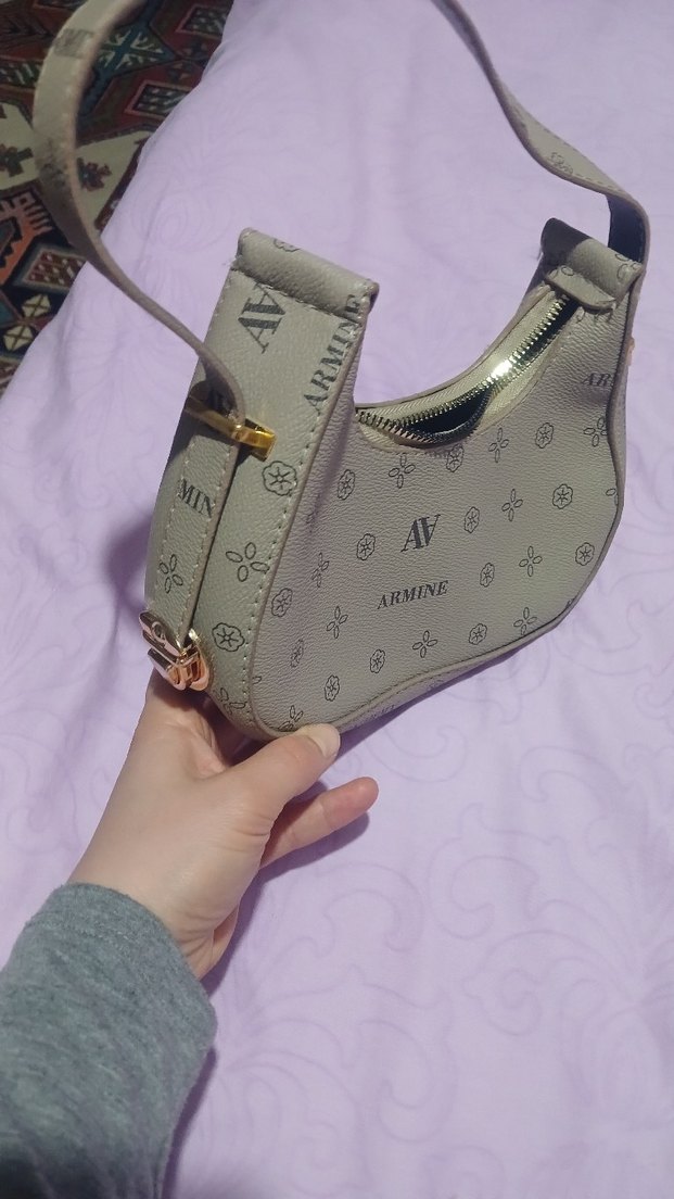 ARMINE Baskılı Kadın Çanta yeni - Görsel 4