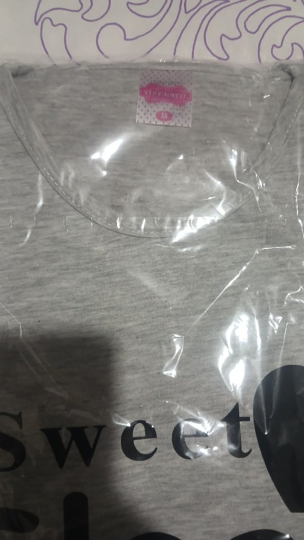 Gri Uzun Kollu Rahat Kadın Pijama Takımı - Görsel 5