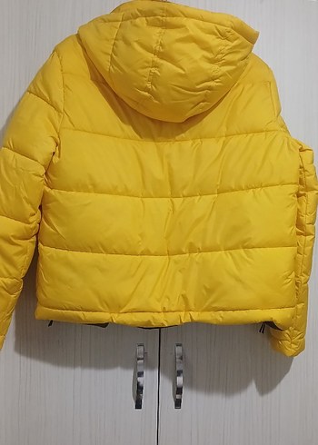 xs Beden sarı Renk orjinal mont