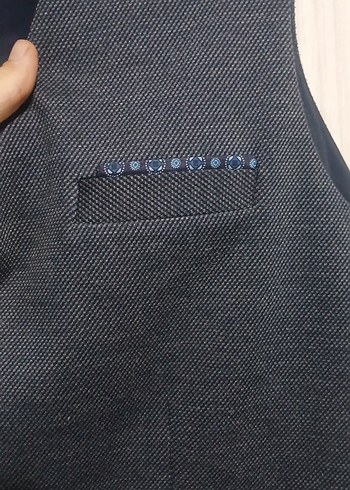 xl Beden Düğmeli Erkek Yelek