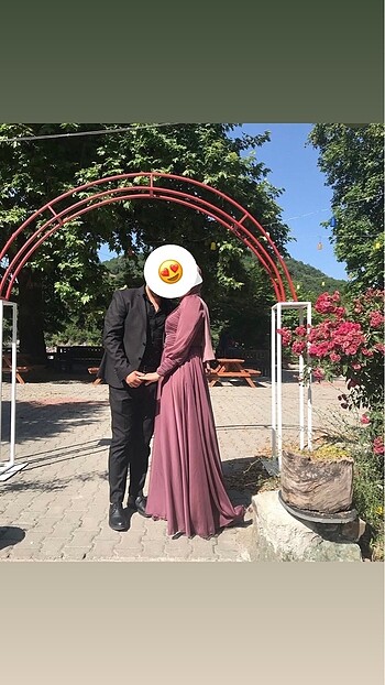 Tesettür abiye elbise