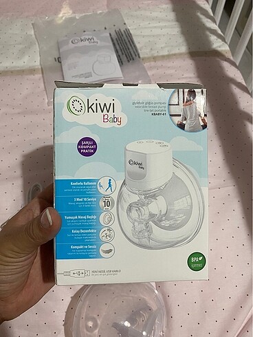 Kiwi Giyilebilir göğüs pompası