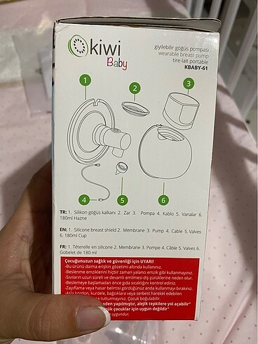  Beden Giyilebilir göğüs pompası