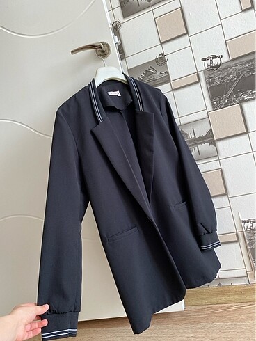 s Beden siyah Renk Siyah blazer ceket