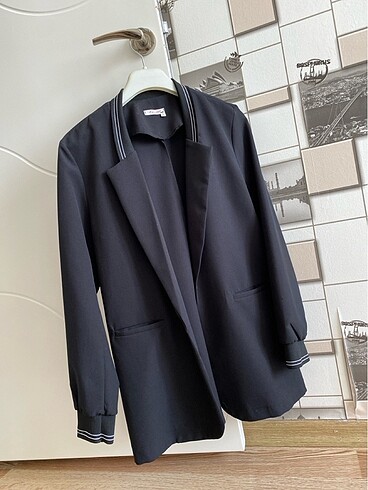 s Beden Siyah blazer ceket