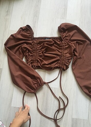 Zara Kahverengi bluz