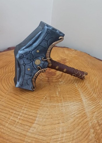 Mijölner Kratos GOD OF WAR Aksiyon Figür Kılıcı - Görsel 3