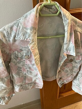 Crop kot ceket