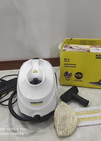 Karcher SC 3 Beyaz Buharlı Temizleyici
