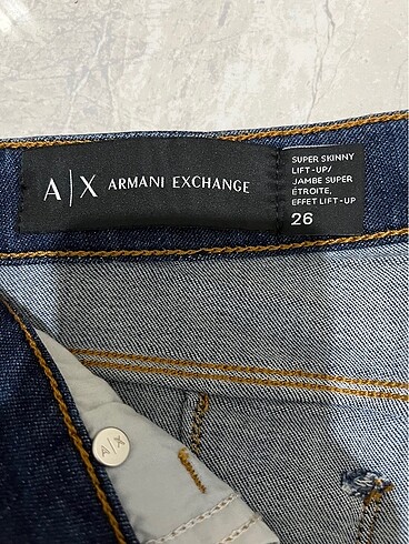 26 Beden Armani Exchange jean, 26 beden